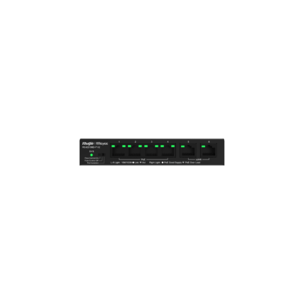 RG-ES106D-P V2, 6-port 10/100Mbps Desktop Unmanaged Switch