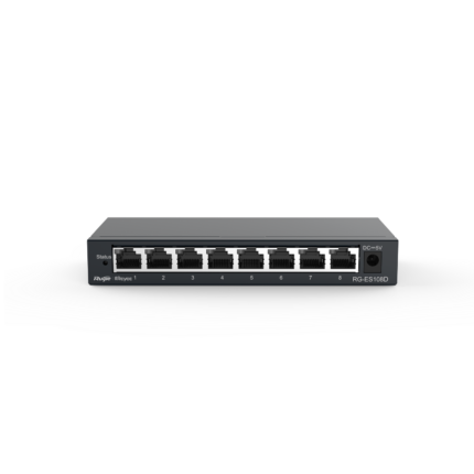 RG-ES108D, 8-port 10/100Mbps Desktop Unmanaged Switch