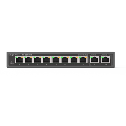 RG-ES110D-P, 8-port 10/100Mbps Desktop Unmanaged Switch
