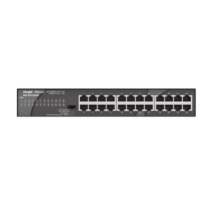 RG-ES124GD, 24-port 10/100/1000Mbps Unmanaged Switch