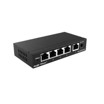 RG-ES205GC, 5-Port Gigabit Smart Cloud Managed Non-PoE Switch