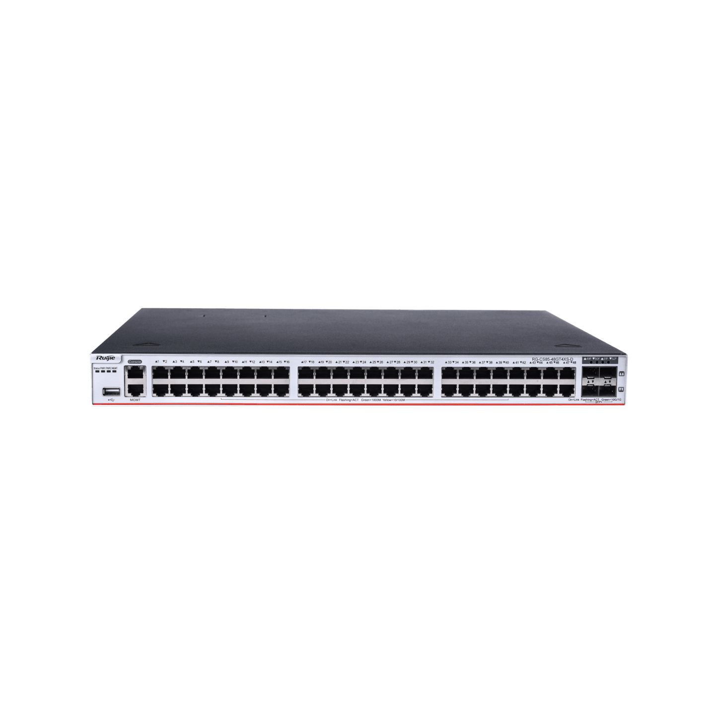 RG-CS85-48GT4XS-D 48-Port GE Electrical Layer 3 Enterprise-Class Core or Aggregation Switch,4 × 10G Uplink Ports