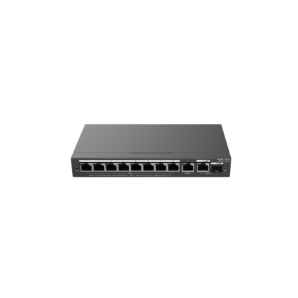 RG-ES210GS-P, 10-Port Gigabit Smart Cloud Managed PoE Switch