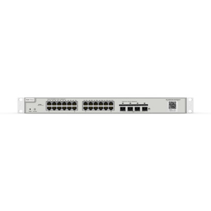 RG-NBS3200-24GT4XS-P, 24-Port Gigabit Layer 2 Cloud Managed PoE Switch, 4 * 10G Uplink