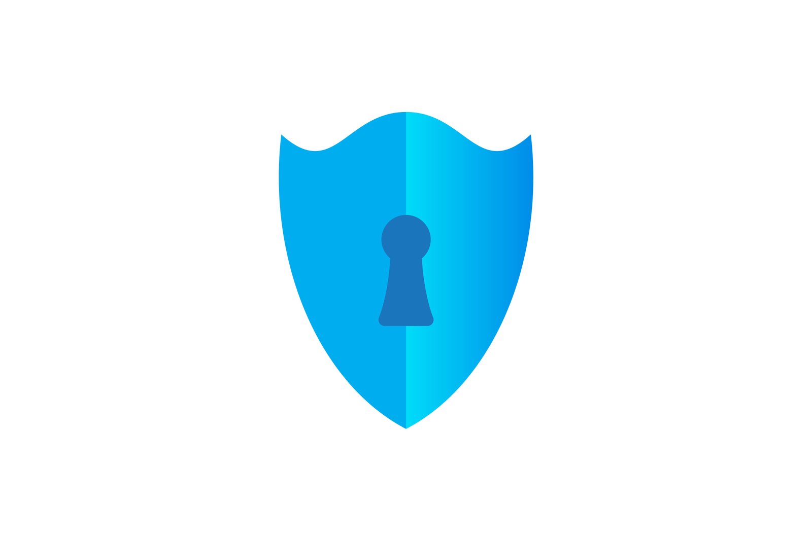 Shield and key hole cyber security logo by yahyaanasatokillah Anasayfa
