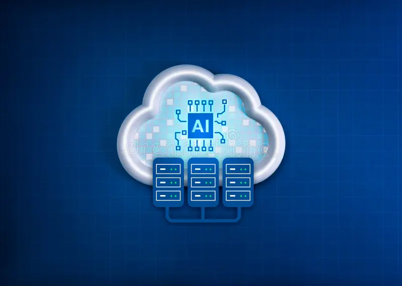 ai data center increased digital infrastructure cloud computing smart applications concept chip storage icon big shape blue 389856607.jpg Anasayfa